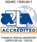 Waters ERA ISO 17025 Accredited