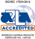 Waters ERA ISO 17034 Accredited